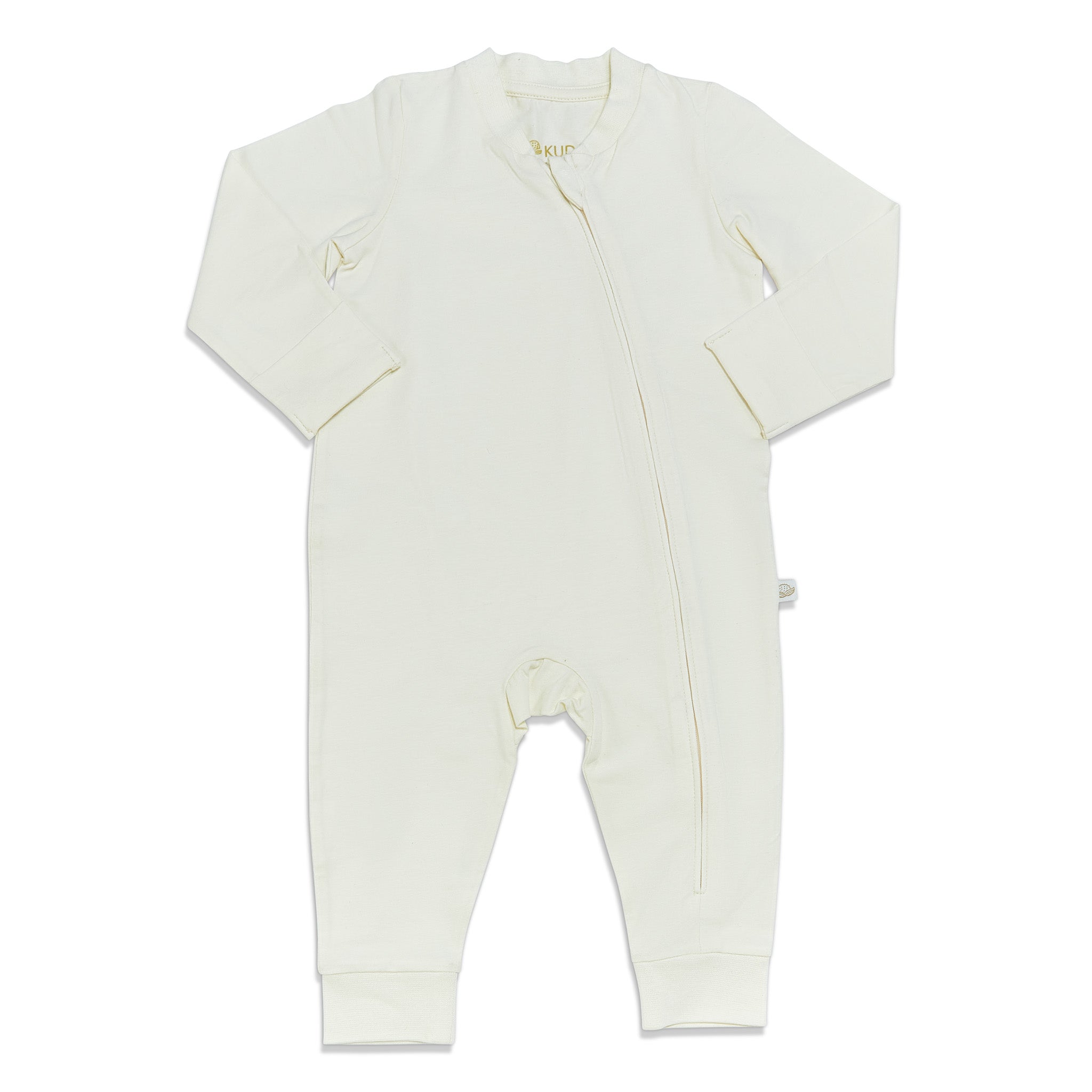 RETIRED - Organic Long Sleeve Zippered Bunsie - Sugar Cookie
