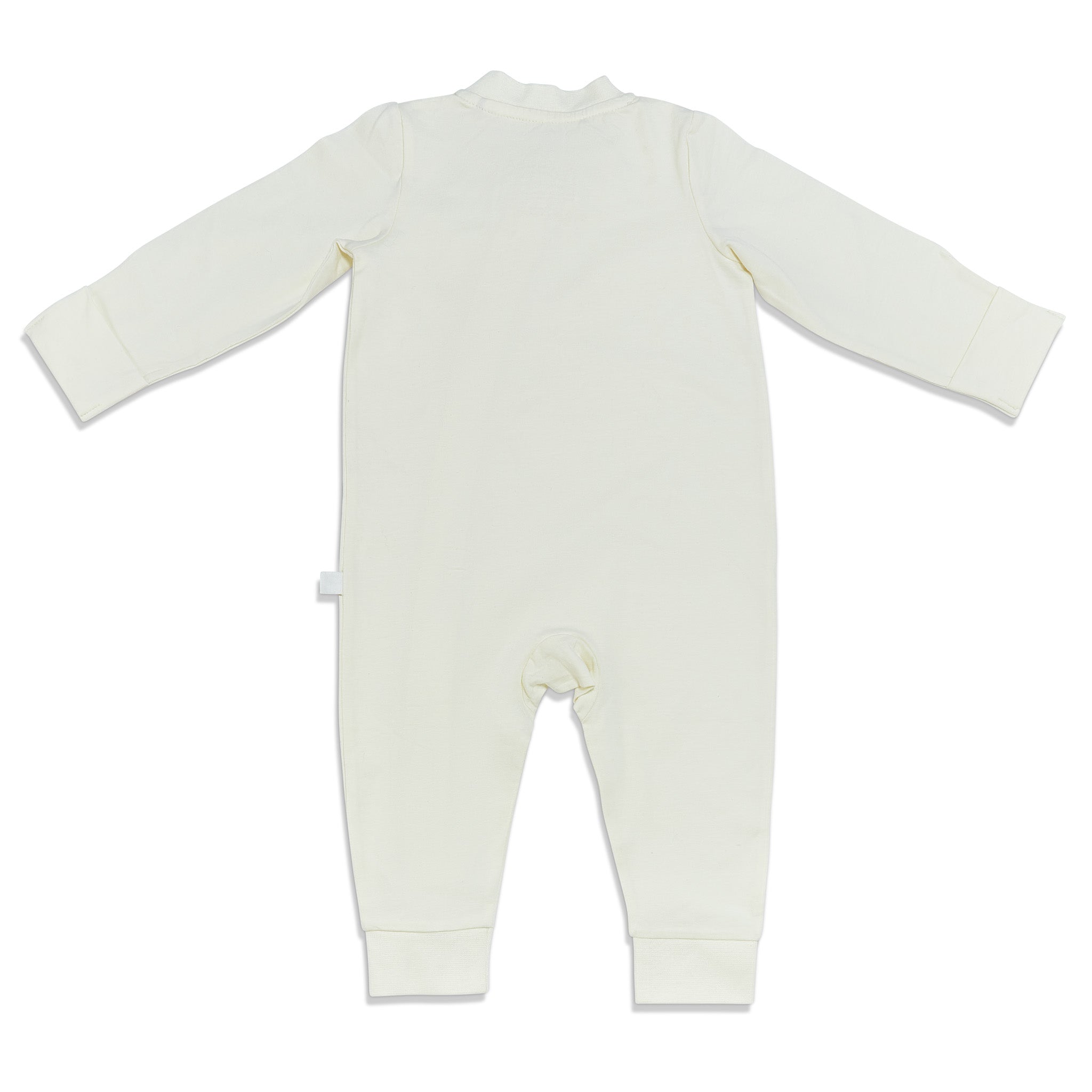 RETIRED - Organic Long Sleeve Zippered Bunsie - Sugar Cookie