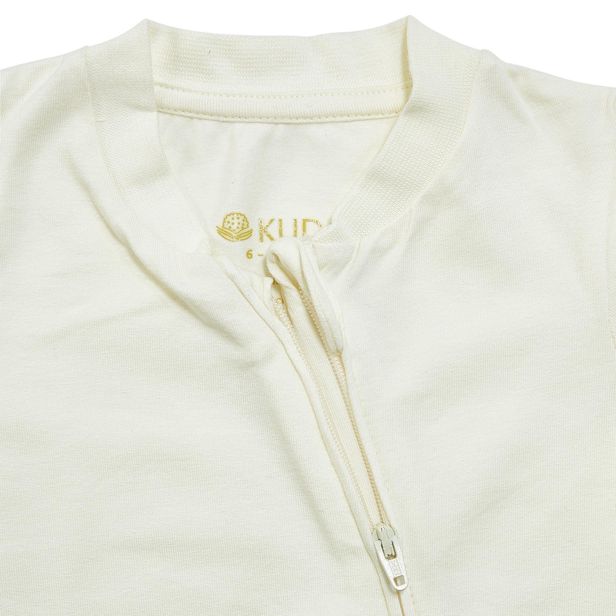 RETIRED - Organic Long Sleeve Zippered Bunsie - Sugar Cookie