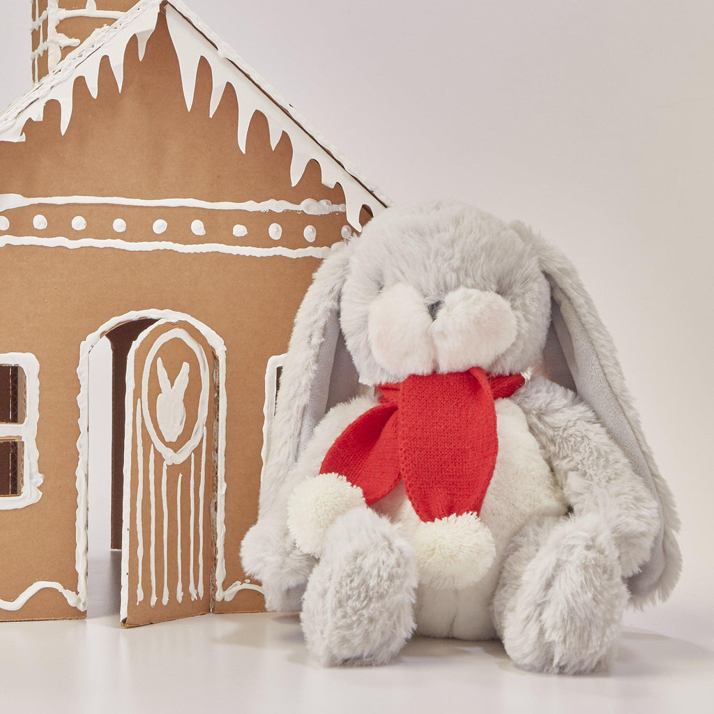 RETIRED - Limited Edition - Holiday Little Nibble Grey Bunny