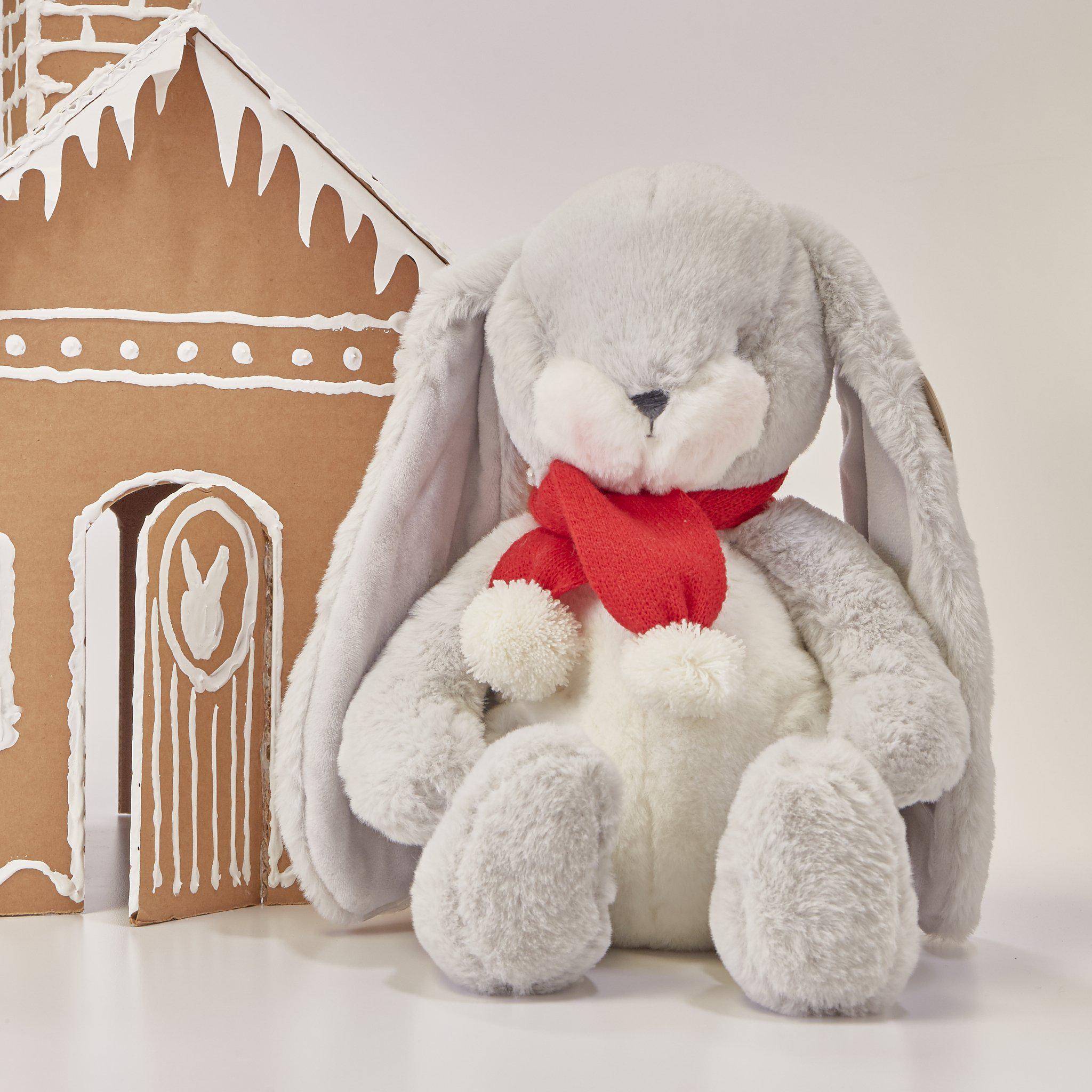 RETIRED - Limited Edition - Holiday Sweet Nibble Gray 16 Bunny