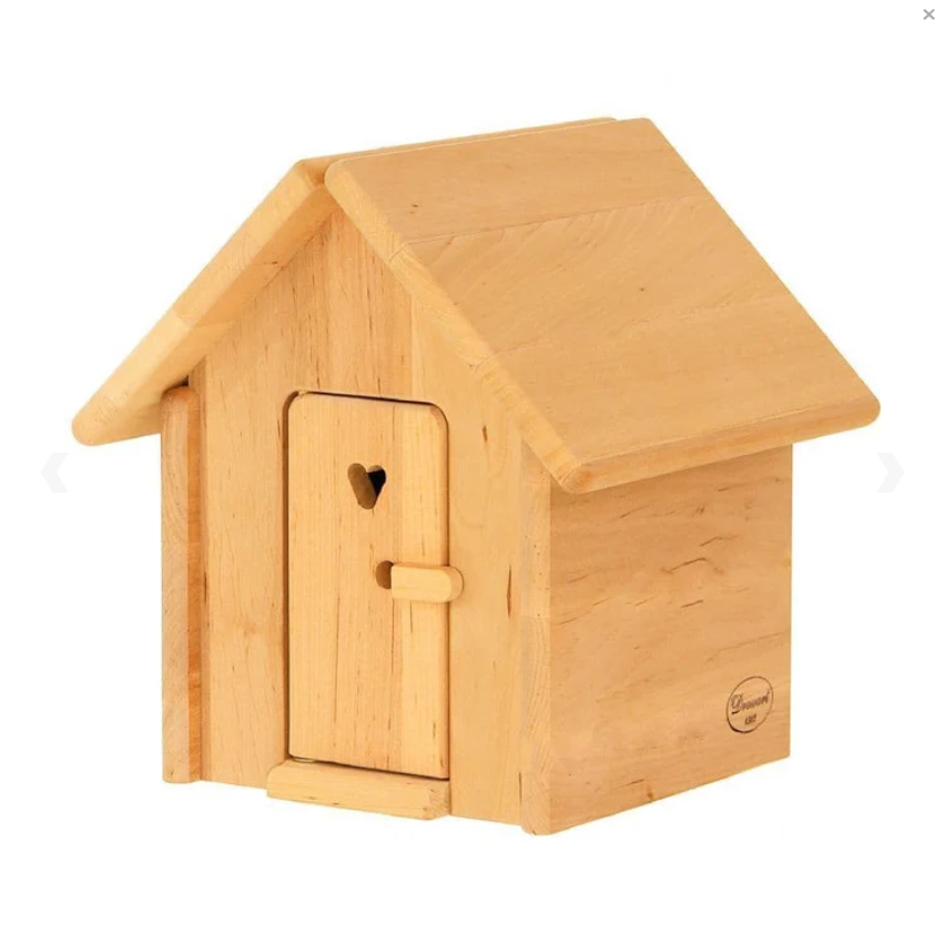 Sale Drewart Toilet Gable Roof, Natural Version